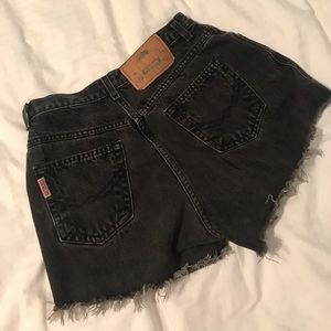 Black Gitano Jean shorts